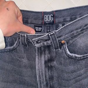 BDG HIGH WAISTED & WIDE LEGGED JEANS